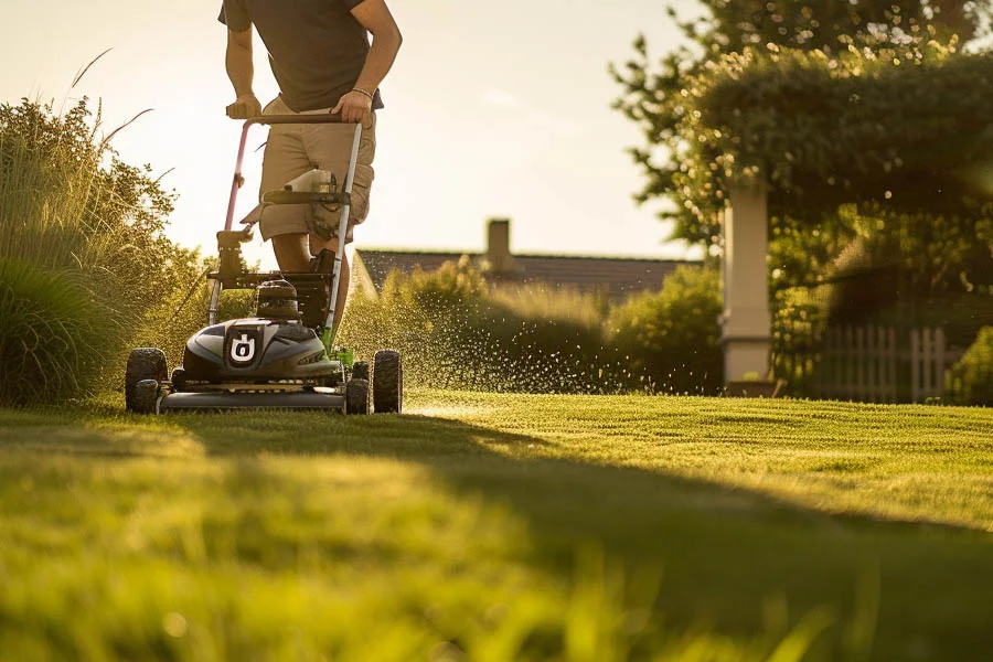 electronic mower