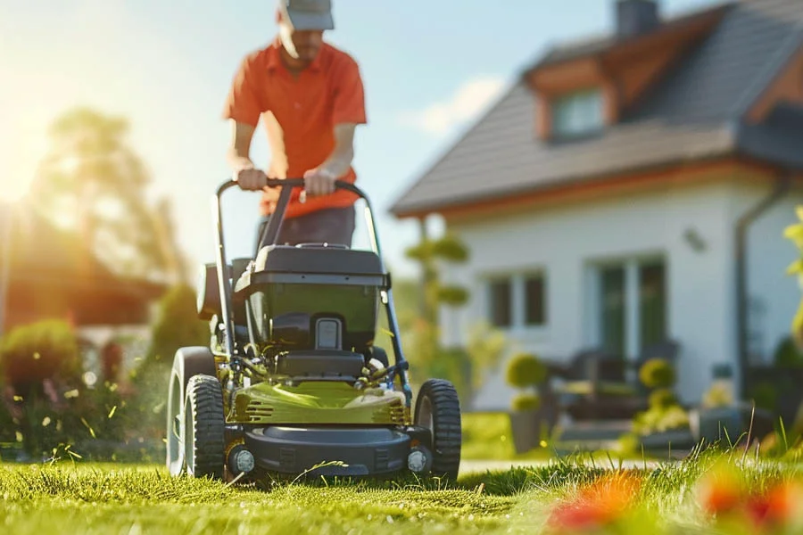 best self propelled electric lawn mower