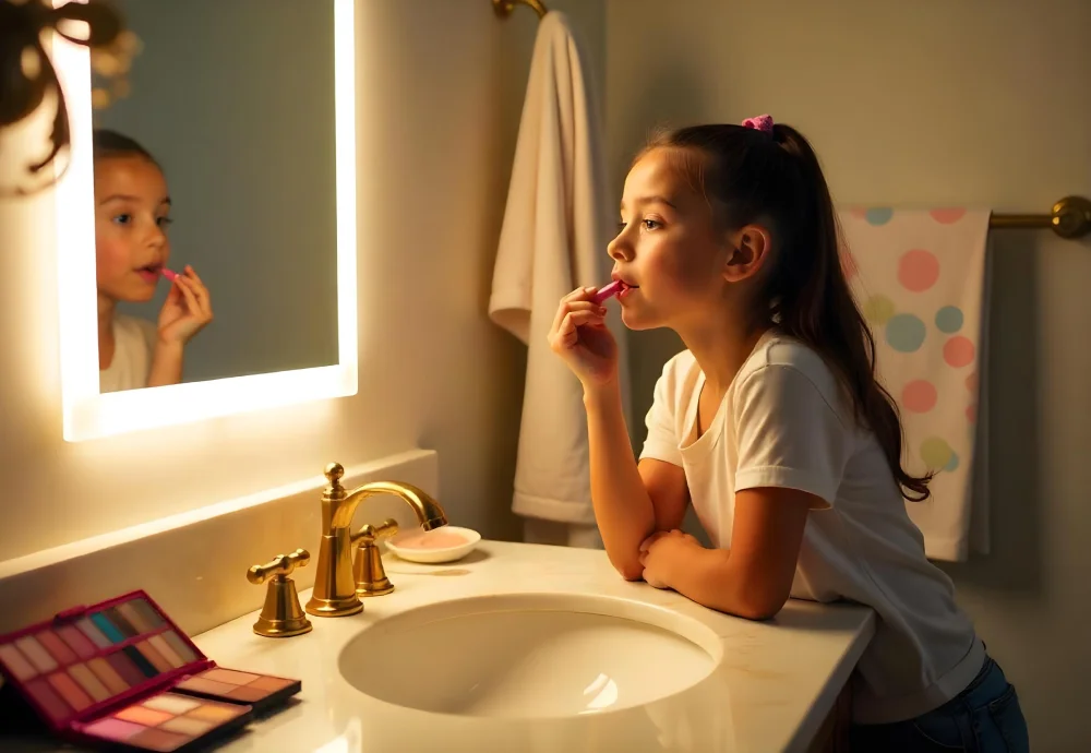 lighted vanity mirror