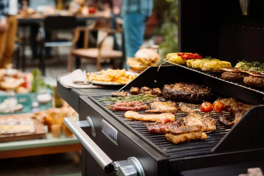 outdoor barbecue grill designs