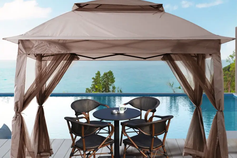 outdoor pop up gazebo
