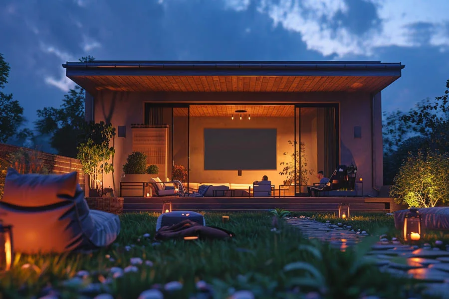 affordable outdoor projectors